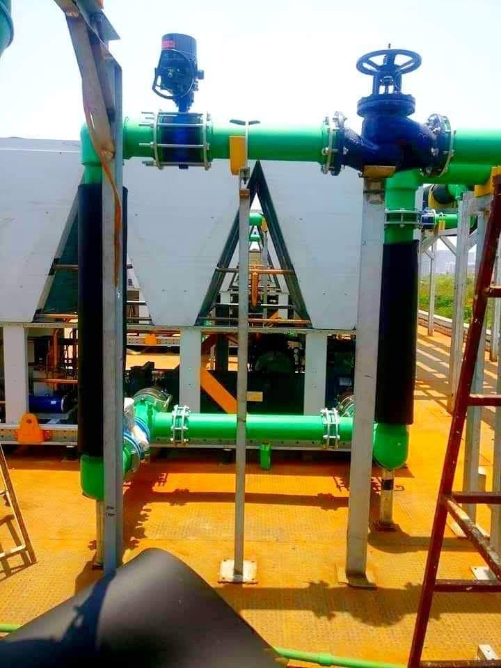 Chiller Pipe Valve and Motorised Actuator