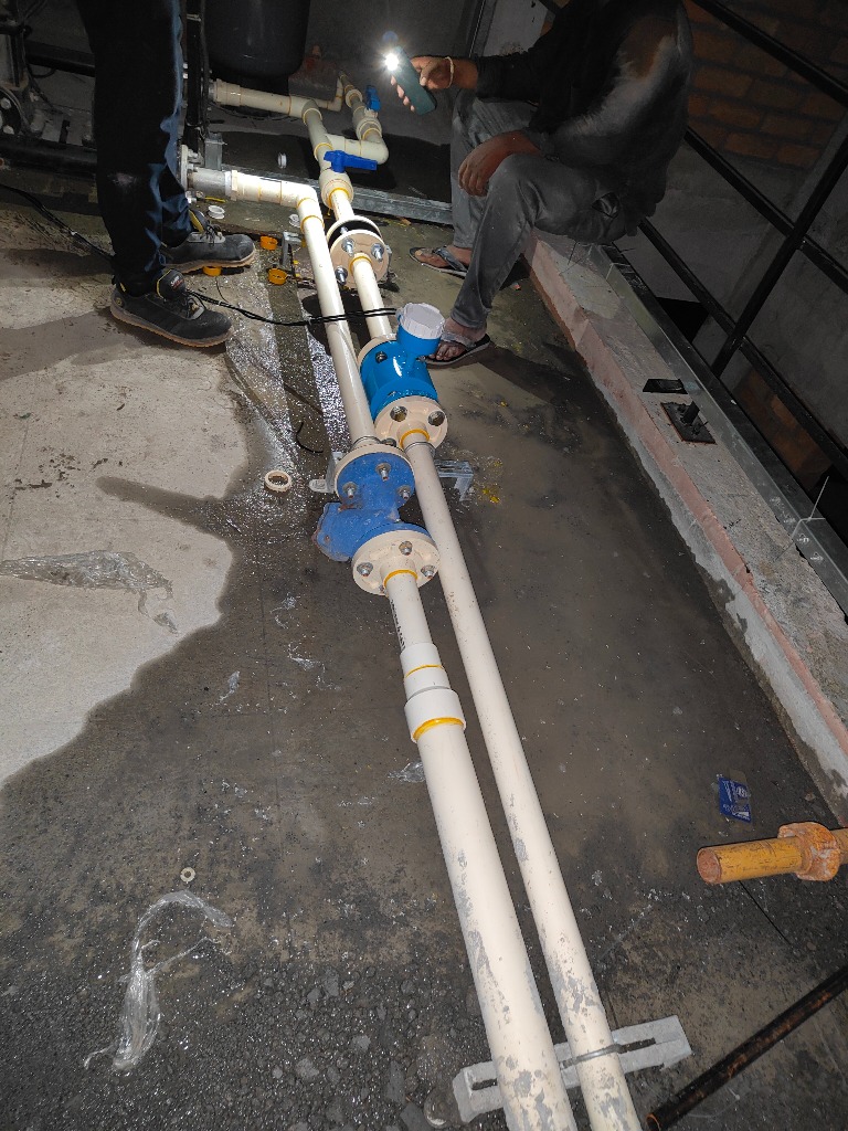 Inline Pump Installation and Pressure Testing