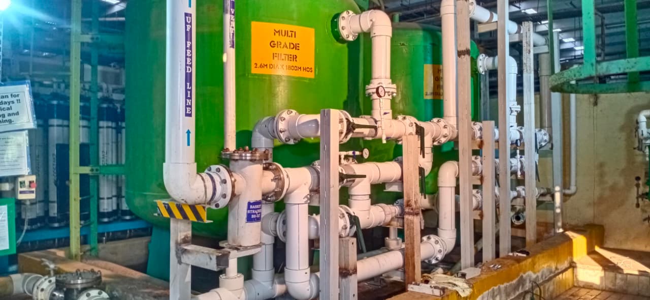 Water Supply and Industrial Utility Piping Manifold
