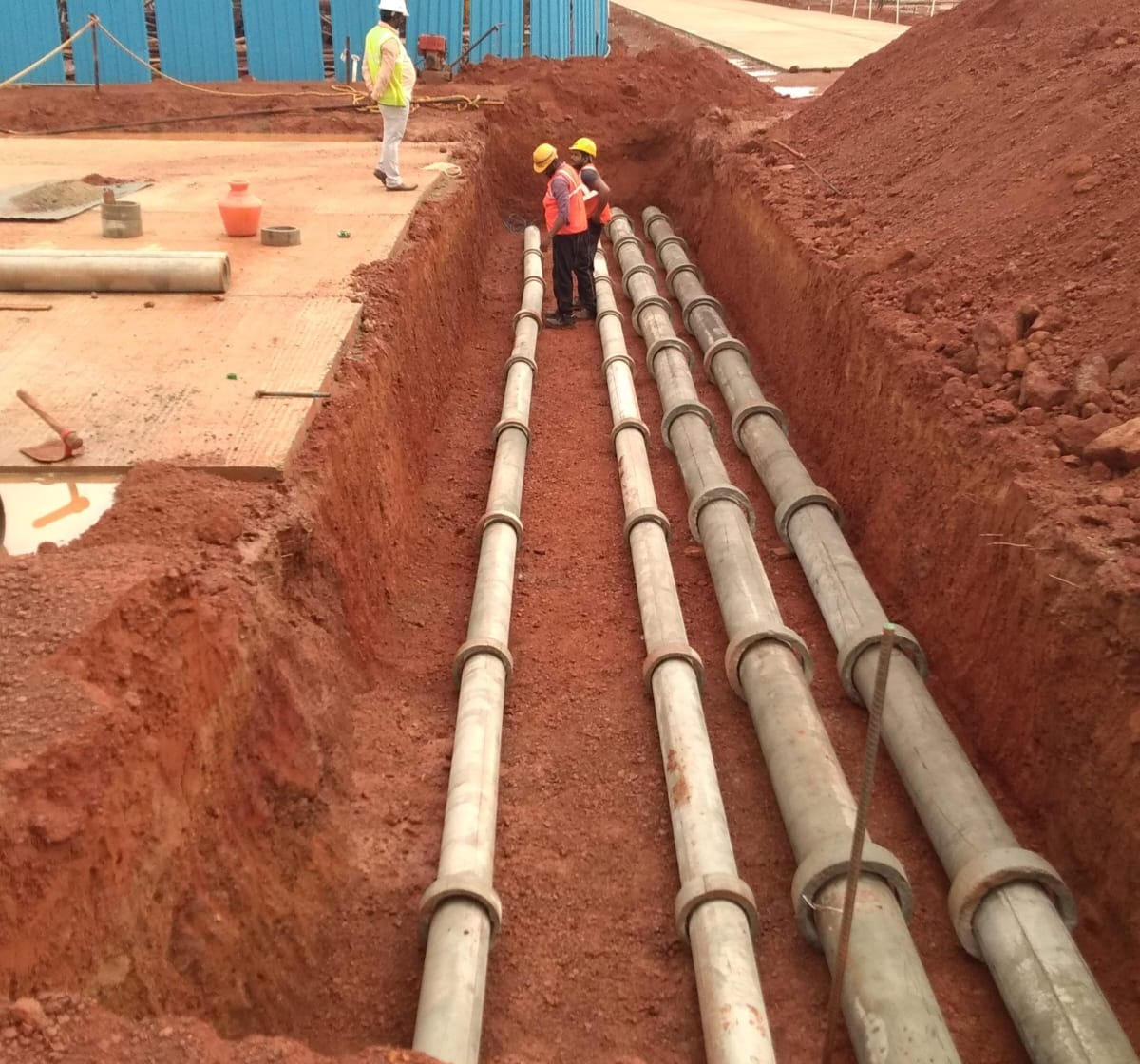 Underground HUME Pipe and Stormwater Drainage